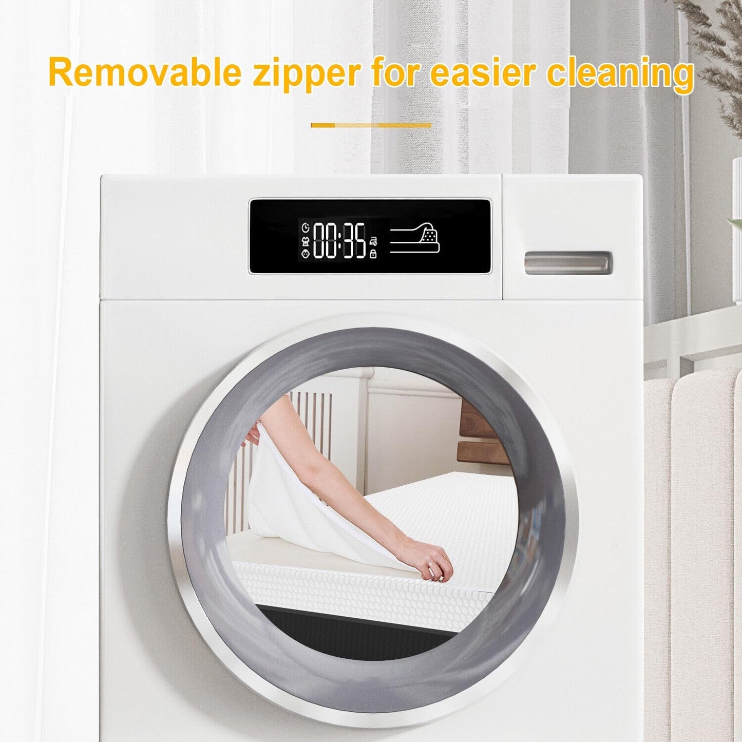 Duchess Mattress Queen Size,Gel Memory Foam Mattress in a Box for Cool Sleep & Motion Isolation Pressure Release and Comfortable Sleep