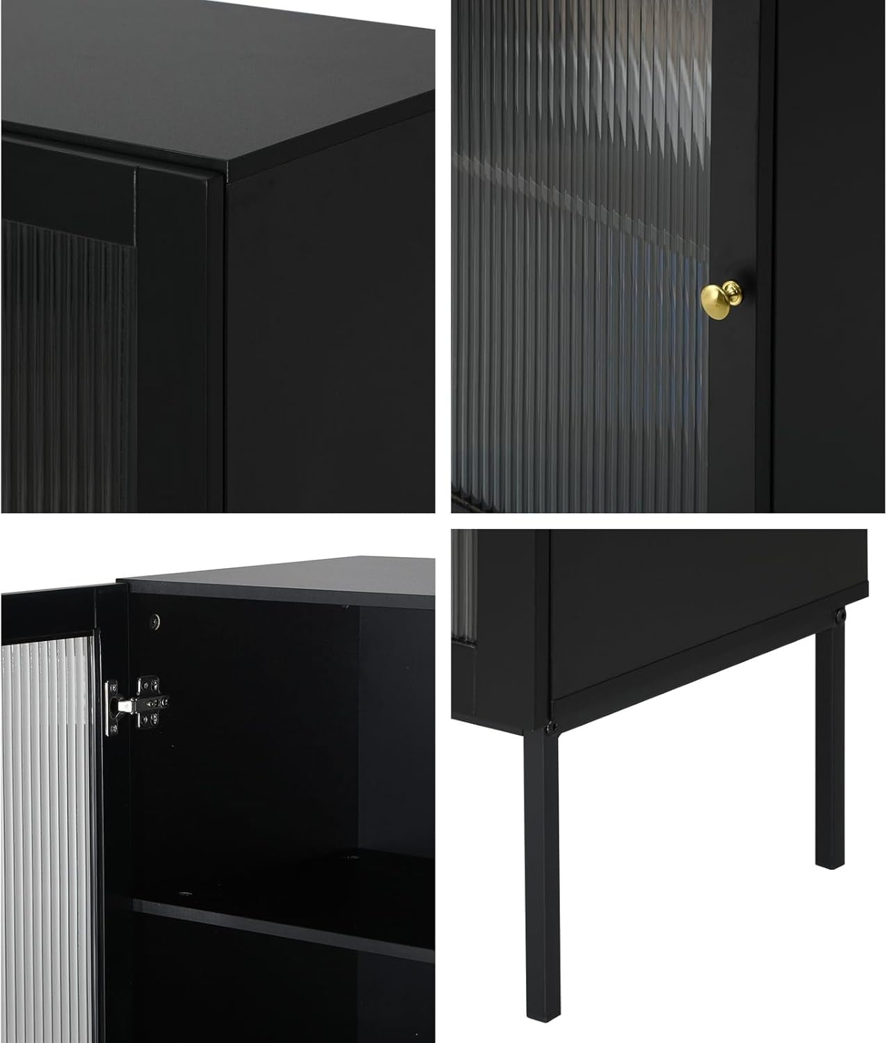 Slim Bathroom Cabinet Tall Storage Cupboard Floor Cabinet