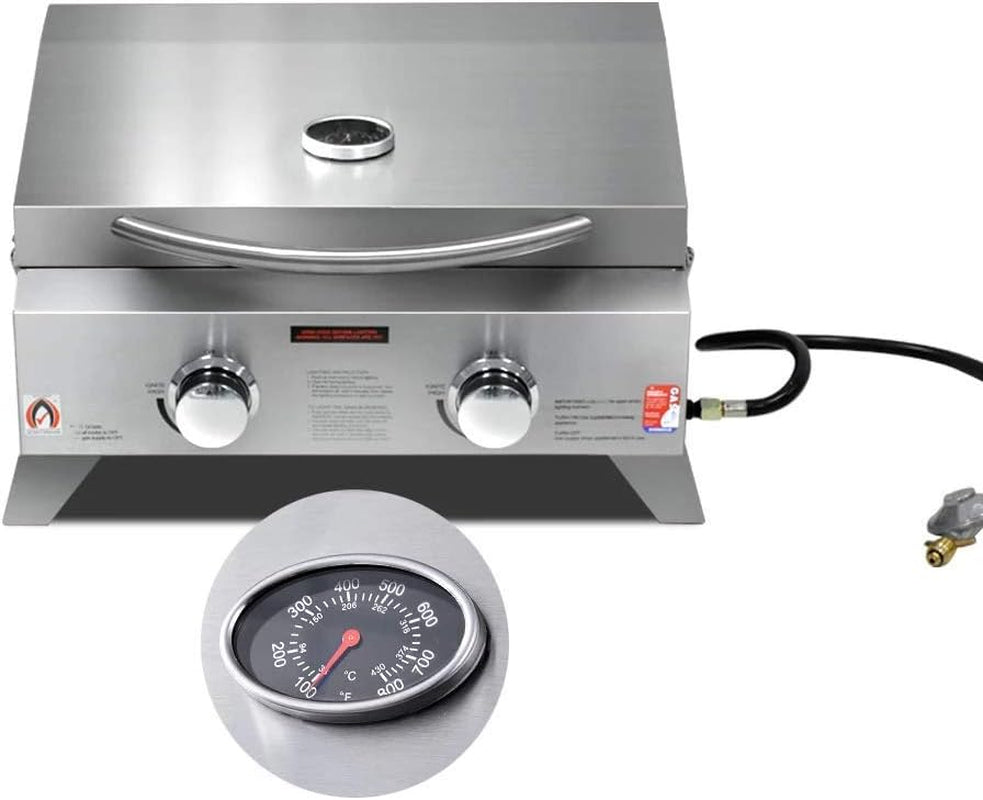 Portable Gas BBQ Grill Stainless Steel