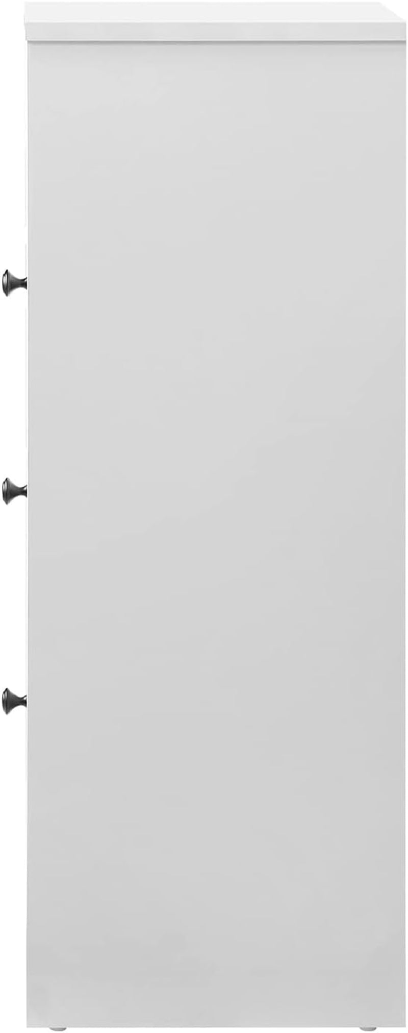 Oikiture Sideboard Bathroom Cabinet with 3 Drawers