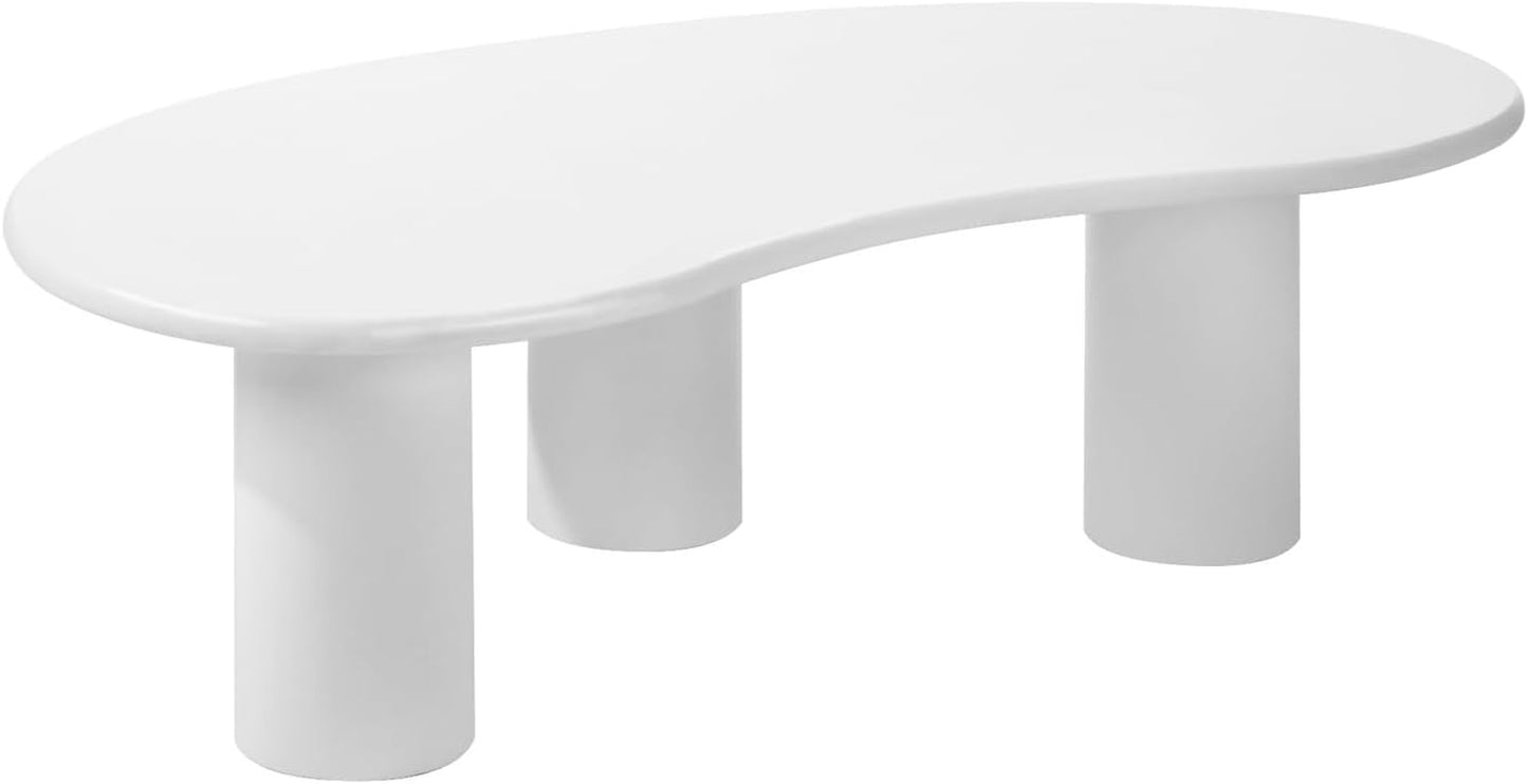 White Coffee Table 120 X 57 X 35cm