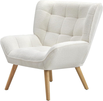 Sherpa Armchair Home Accent Chair for Living Room