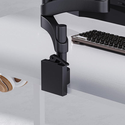 ODK Computer Desk Home Office Desk, Modern Writing Table, Simple Style PC Table with Storage Bag and Headphone Hook,100 * 48Cm White