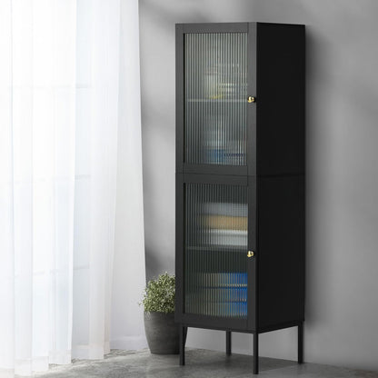 Slim Bathroom Cabinet Tall Storage Cupboard Floor Cabinet