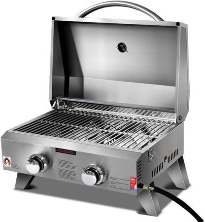 Portable Gas BBQ Grill Stainless Steel