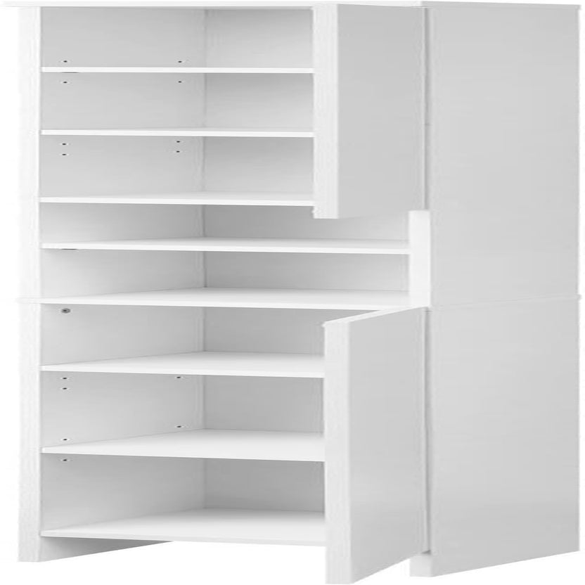 Bathroom Cabinet Cupboard Storage Tallboy with Adjustable Shelves 173 X 30 X 30Cm