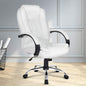 Artiss Gaming Chair Ergonomic Office Chairs Height Adjustable Leather Computer Desk Seat with 120° Recline, High Back and 360°-Swivel Seating Beige for Executive Home